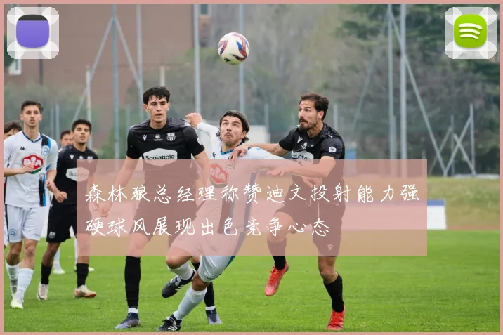 森林狼总经理称赞迪文投射能力强硬球风展现出色竞争心态